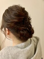 パティオン(PATIONN)&nbsp;パーティーヘアセット☆大人っぽくまとめてのアップスタイル