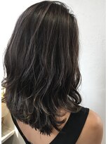 ルチア ヘア ステラ 京都店(Lucia hair stella)&nbsp;グレージュ×ハイライト