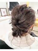 【AnFye.dueldo]パーティーヘアセット