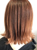 リー 京橋(Lee)&nbsp;外ハネボブディオレンジヘア