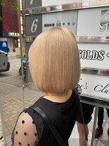 ヘアメイク フォックス 錦店(hair make FOX) ハイトーンカラーブロンズ