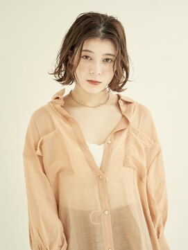 エンタク 新宿(enntaku) ボブ/カーキグレージュ/マッシュショート/大人かわいい[新宿駅]