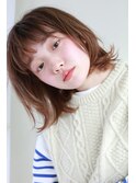<坂倉綾香>グレージュ ＆ 毛束感 ☆小顔オン眉ひし形シルエット