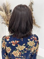 ドロップ&nbsp;ミディアムレイヤー×インナーカラー