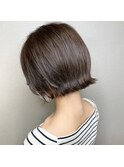 ミニボブ外ハネスタイル