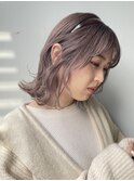 ＊lavender greige × lob＊