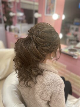 ヘアーサロン ラプンツェル(hair salon Rapunzel) 可愛いアップスタイル
