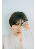 【elua by clap】大人可愛い20代30代40代ショート/うざバング