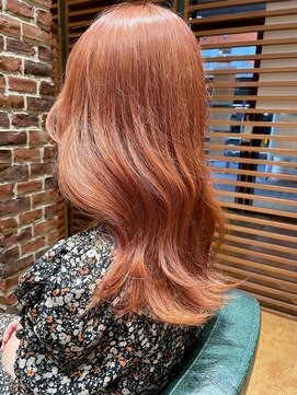 チップタップ 町田店(tip top) 夏にぴったり！ピンクカラー♪ #韓国ヘア #ピンクカラー