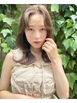 ローウェシェア(Louwe/share)&nbsp;ベージュ/ハイトーン/レイヤー/ボブ/韓国/髪質改善/透明感/立川