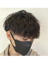 メンズデザイン シャビ(Men's design Shabbi) マッシュ×ツイストスパイラルパーマ