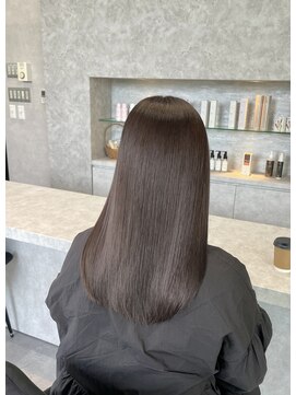 ローカス(Locus) 髪質改善カラー/柔らかグレージュ