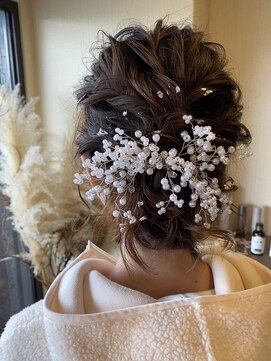 ヘアクリエイションソウル(Hair creation Sowl) 【 Sowl 】お呼ばれアレンジ×ゆるっとシニヨン