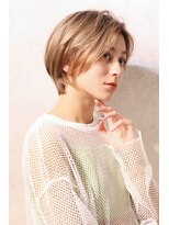 シトロン ブラン(CITRON blanc) 耳掛けショートボブ フレンチカジュアル