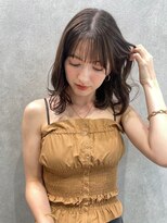 エジョン 八幡山店(Aejon)&nbsp;斜めバングデザインカラーシルキーベージュ