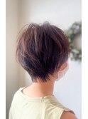 可愛いショートヘアー