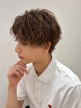 ツーダブルバイフィフス 西梅田店(WW.. by fifth) ツイストスパイラルメンズマッシュツイストパーマツーブロック