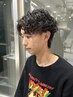 【メンズ限定クーポン】カット+炭酸シャンプー+ポイントパーマ￥7500