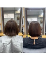 ナチュラル 泉中央店(Natural)&nbsp;泉区　泉中央　縮毛矯正　髪質改善　トリートメント　艶髪カラー