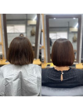 ナチュラル 泉中央店(Natural) 泉区　泉中央　縮毛矯正　髪質改善　トリートメント　艶髪カラー