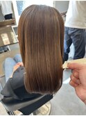 髪質改善サラサラプレミアムストレート大人ガーリー韓国ボブ横浜