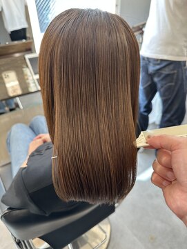 フリーラ 横浜(freera) 髪質改善サラサラプレミアムストレート大人ガーリー韓国ボブ横浜