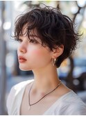 御徒町/ハンサムショート/パーマ