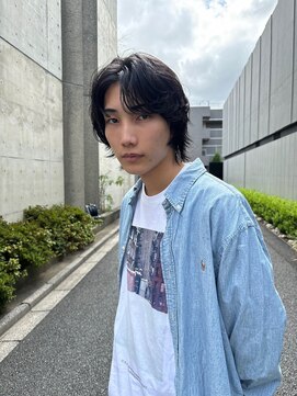 メゾンアクア 表参道(Maison ACQUA) ◎メンズボブウルフメンズミディアムメンズロングワックスなし