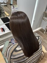 シュシュバイジャガラ 千葉駅北口店(chou chou byJAGARA) オリーブブラウン【chouchou千葉・千葉駅】