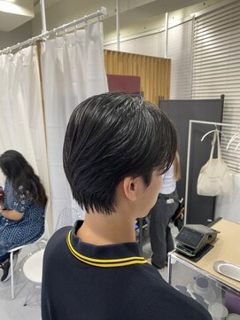 ネオリーブウリ 二子玉川店(Neolive uri) ダークアッシュニュアンスパーマ韓国マッシュスペインカール