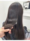 髪質改善ストレート