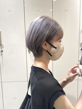 インク バイ アルテフィーチェ 甲子園口(ink by artefice) 耳かけボブ@20代/30代