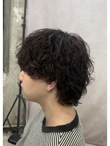 ラクーントウキョウ(RACCOON.TOKYO)&nbsp;【エモウルフ】マッシュウルフ　波巻パーマ