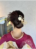 【カチモリアレンジ】成人式・振袖・ヘアセット