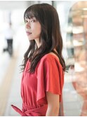 上品ウェーブロング×ショコラブラック