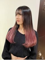 サクラ オモテサンドウ(SAKURA)&nbsp;自然な繋がりのグラデーションカラー/髪質改善/デザインカラー