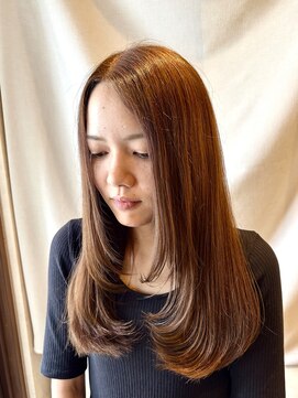 ココカラヘアー ニコ(cococara hair nico) レイヤーカット/顔まわりカット/後れ毛/ブリーチなし/髪質改善