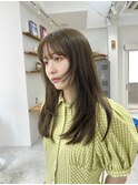 【OORRY.etwa】オリーブグレージュ酸性ストレート