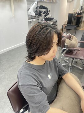 アオ(AO。) メンズハンサムショート/センターパート