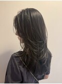 暗めカラー/グランマッシュ[レイヤーカット/髪質改善/銀座]