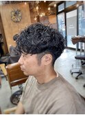 【山本智文】大人男髪スペインカール