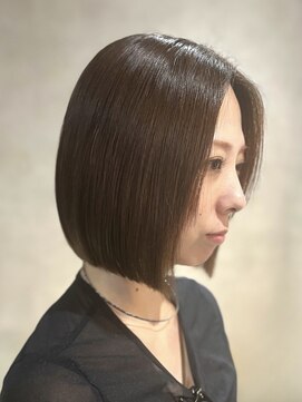 エンクス(enx) クラゲヘアー/小顔に見せるヘア/ココアベージュ/鶴ヶ峰MH111