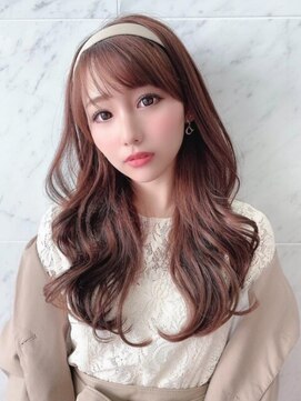 ロンド アンブル 四条烏丸(Lond ambre) 【Lond ambre】レイヤーロング/グレーベージュ/レイヤー/韓国