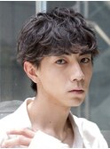 大宮駅シャドウパーマ緩めスパイラルパーマッシュ波巻きパーマ◆