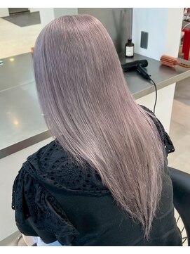 ラック 津田沼(LUCK) ラベンダー ダブルカラーインナーカラーケアブリーチ