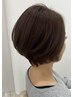 [エイジレス設計カット]+アイブロウメイク　￥10,450→￥7,150