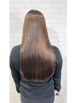 センシズヘアーデザイン 八王子(SENSES hair design)&nbsp;乾かすだけで決まる極上の艶髪ストレート