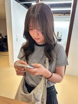 パーク(PARK) クビレヘア レイヤーカット ハニーブラウン柔らかいカラー