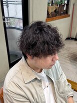 ロルド シェリ(Rold Cheri) 【山本智文】シャドウパーマメンズマッシュ