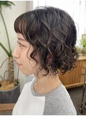【中目黒】ミニボブパーマ☆くるくるパーマレイヤーボブパーマ